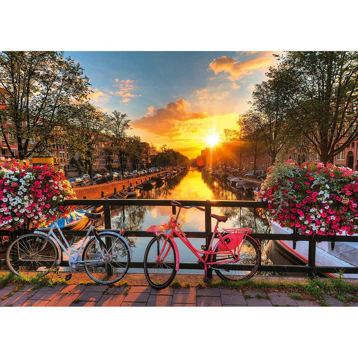 RAVENSBURGER Biciclette Ad Amsterdam Puzzle 1000 Pezzi - 19606