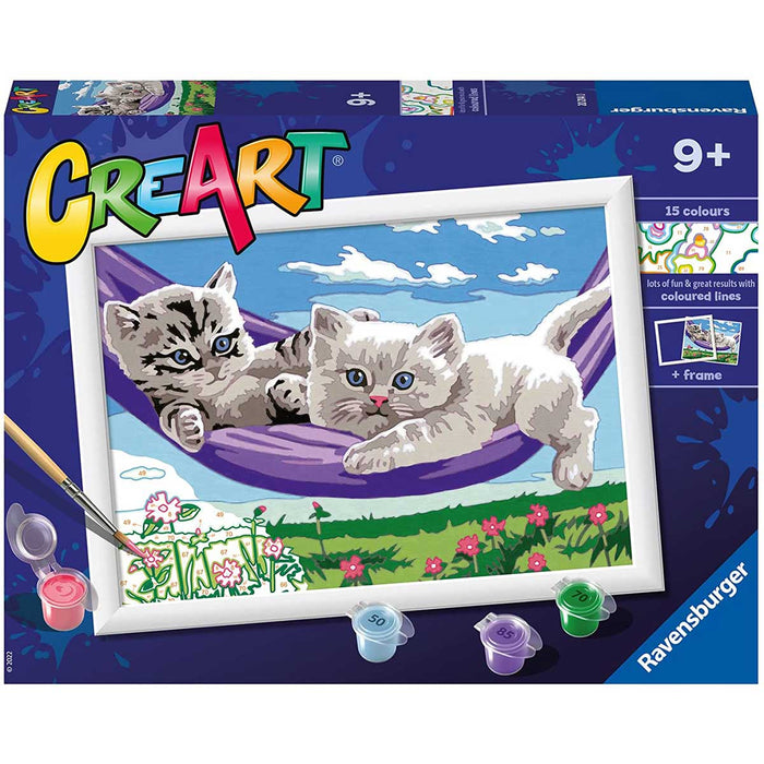 RAVENSBURGER Creart Gattini Sull' Amaca - 20214