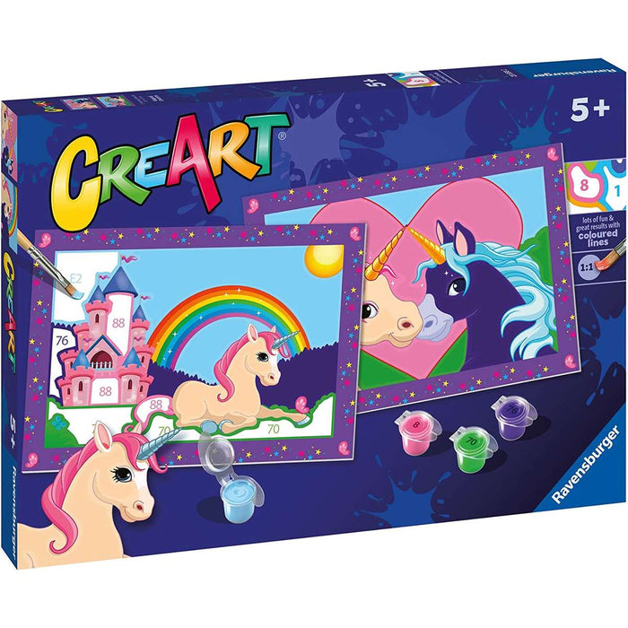 RAVENSBURGER Creart Junior Unicorni - 23558