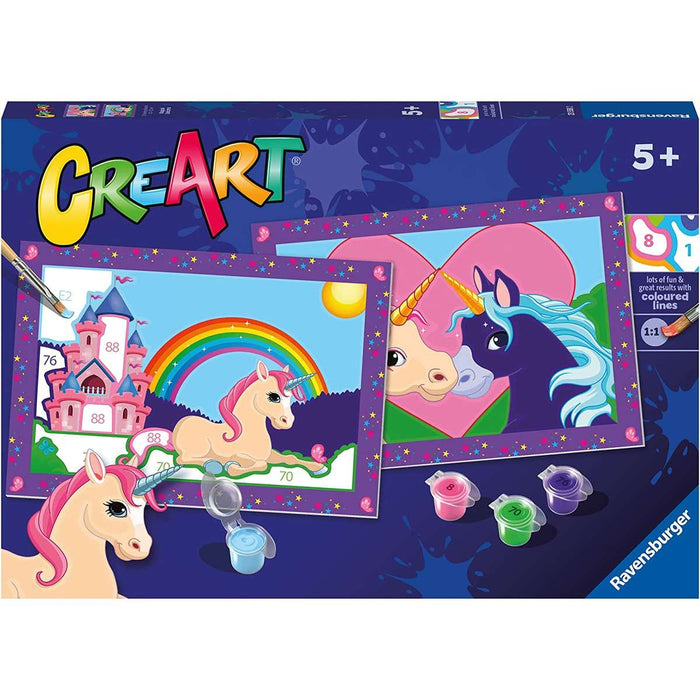 RAVENSBURGER Creart Junior Unicorni - 23558