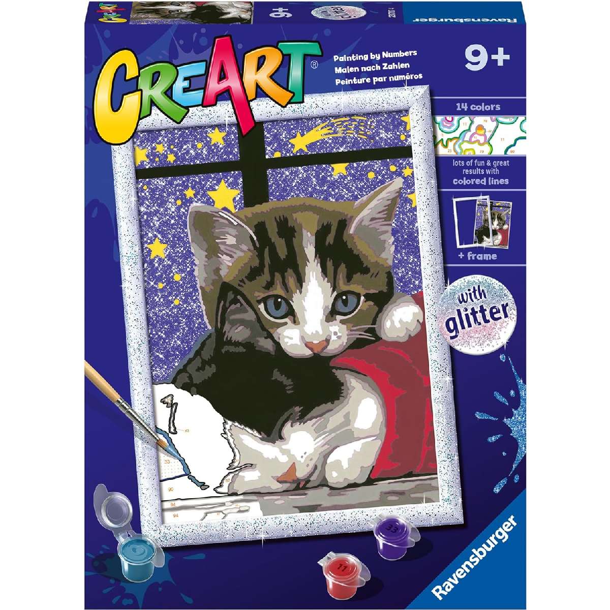 Ravensburger 22466-Max – Gioco Da Tavolo Compatto "Spaventapasti Gatto E Topo" Per Bambini 4+ Anni, 2-4 Giocatori