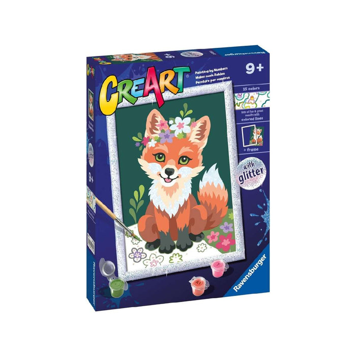 RAVENSBURGER Creart Serie D Classic Volpe Con I Fiori - 23725