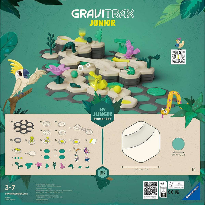 RAVENSBURGER Gravitrax Junior Starter Set L Jungle - 27499