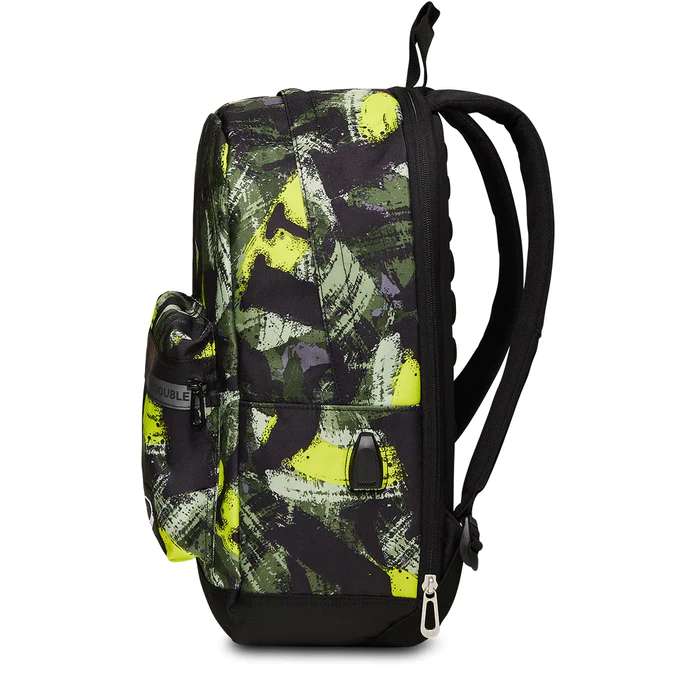 SEVEN Zaino The Double Pro Estensibile Con Power Bank Dusty Olive - 200102308-628