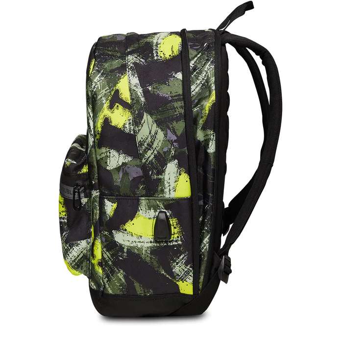SEVEN Zaino The Double Pro Estensibile Con Power Bank Dusty Olive - 200102308-628