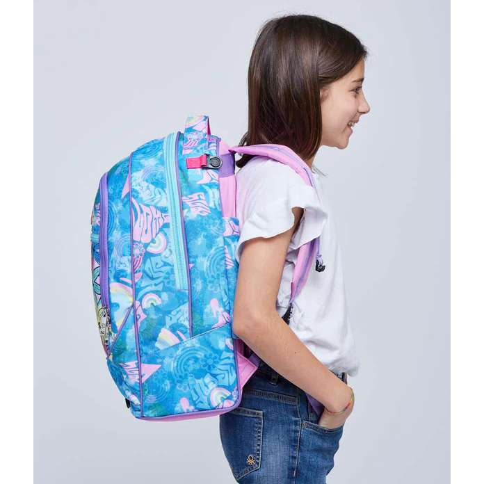 Zaino Trolley 2-in-1 FANDARE 35L – Sganciabile, Con 6 Ruote, Per Scuola E Viaggi, Nero, Per Ragazzi