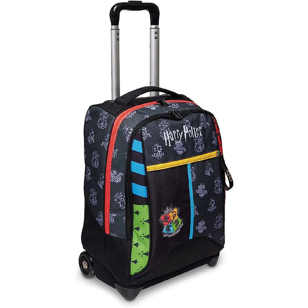 BAGTROTTER Zaino Harry Potter 40 Cm Grigio – 1 Scomparto Con Tasca, Per Scuola E Tempo Libero
