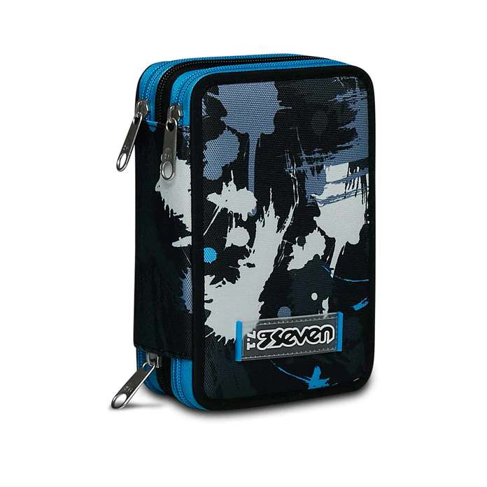 SEVEN Astuccio 3 Zip Colourjet - 300102326-584