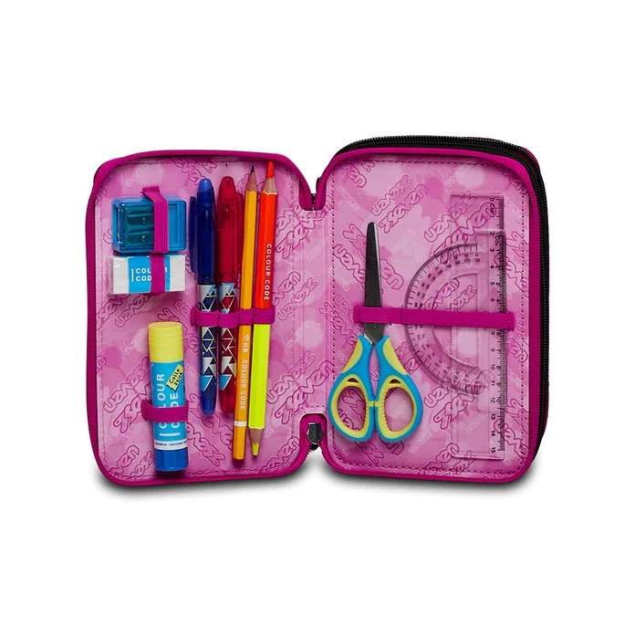 SEVEN Astuccio 3 Zip Kiddie Crush - 300102341-429