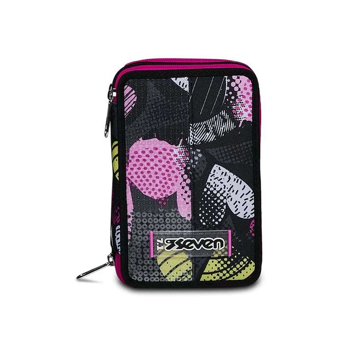SEVEN Astuccio 3 Zip Kiddie Crush - 300102341-429