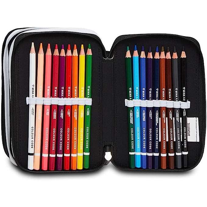 SEVEN Astuccio Scuola 3 Zip Juventus Glorious Win - 30B602304-899