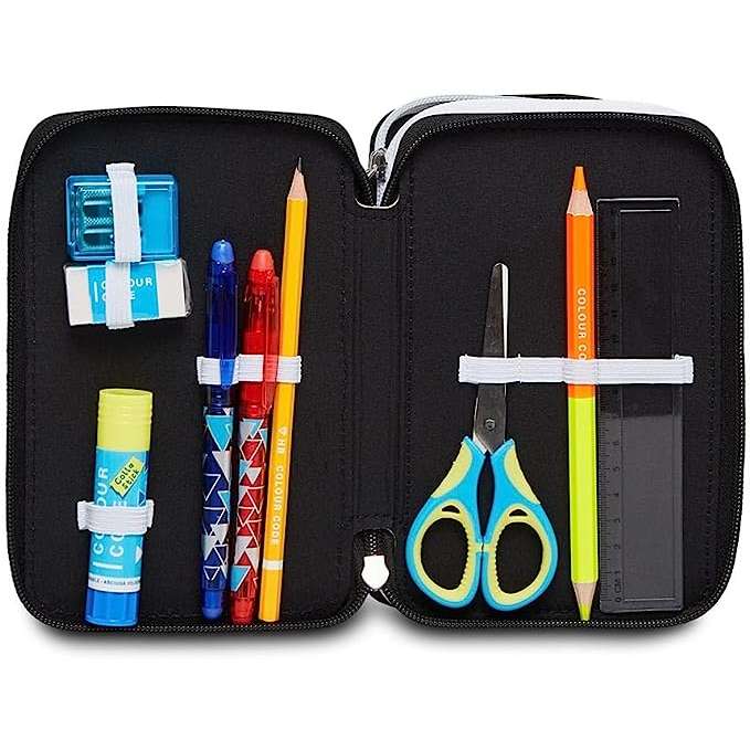 SEVEN Astuccio Scuola 3 Zip Juventus Glorious Win - 30B602304-899