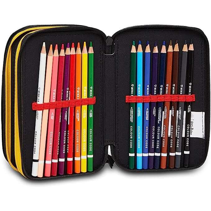 SEVEN Astuccio Scuola Completo 3 Zip Harry Potter Magical Creatures - 30G602300-899