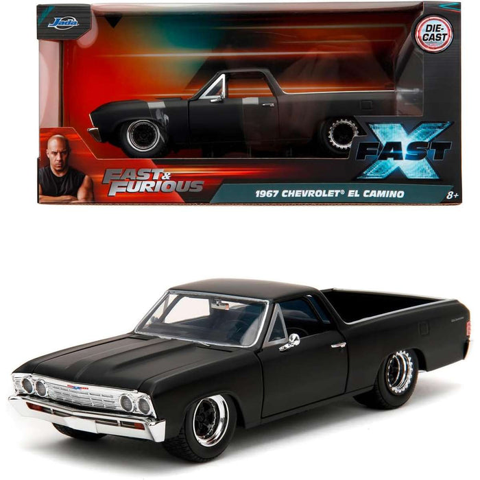 JADA Fast & Furious El Camino 1967 Chevrolet Scala 1:24 - 253203086