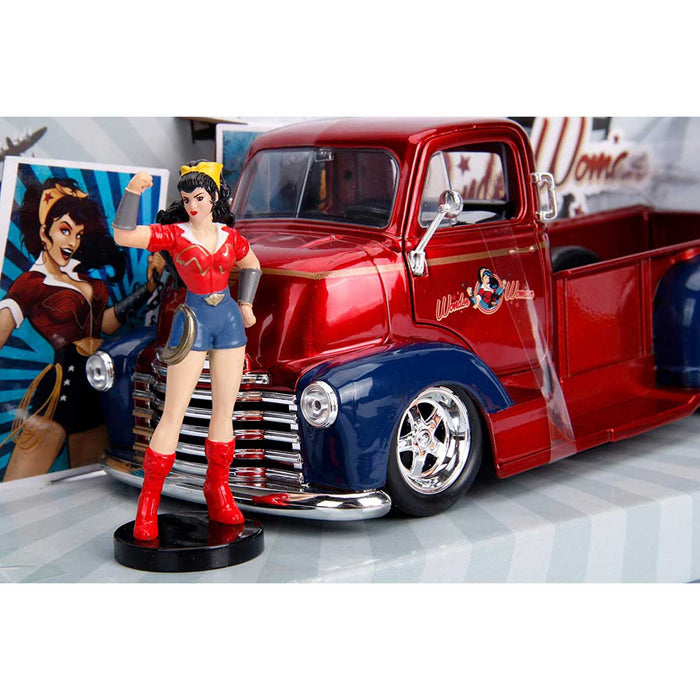 SIMBA Jada Chevy Pickup Con Wonder Woman - 253255010