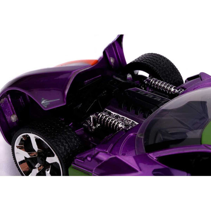 SIMBA Jada Joker 2009 Chevy Corvette Stingray In Scala 1:24 Die-Cast Con Personaggio Di Jocker In Die Cast - 253255020
