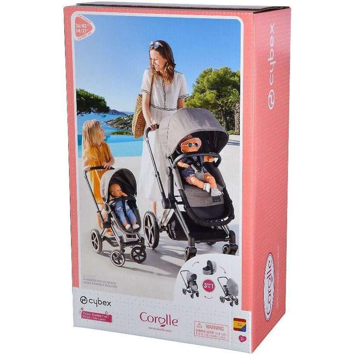 SMOBY Passeggino Per Bambole Corolle Cybex X Combo 3 In 1 - 9000140770