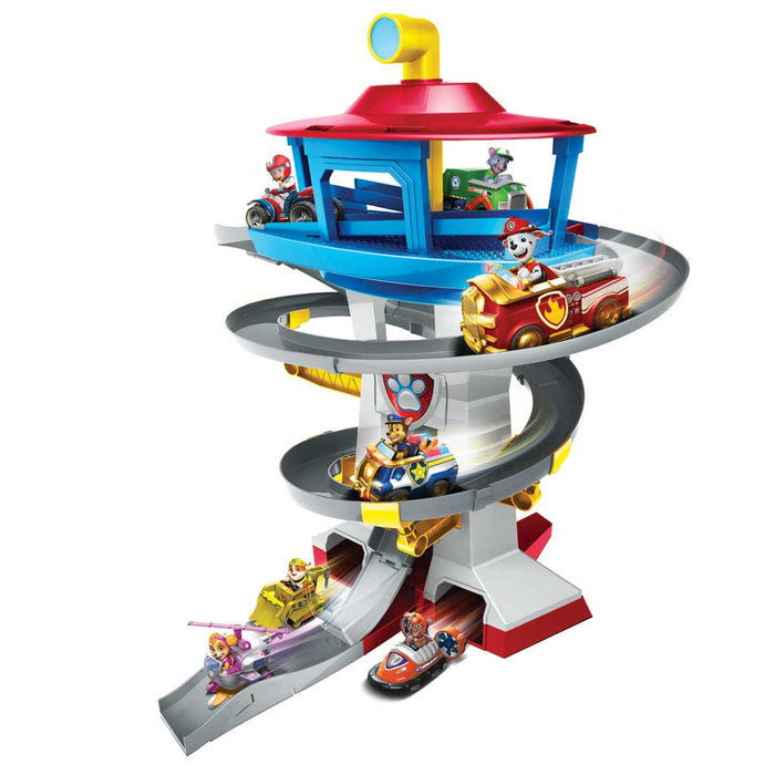 SPIN MASTER Paw Patrol Pista Da Corsa Quartier Generale  - 6058281