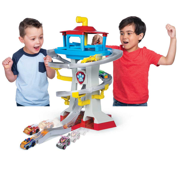 SPIN MASTER Paw Patrol Pista Da Corsa Quartier Generale  - 6058281