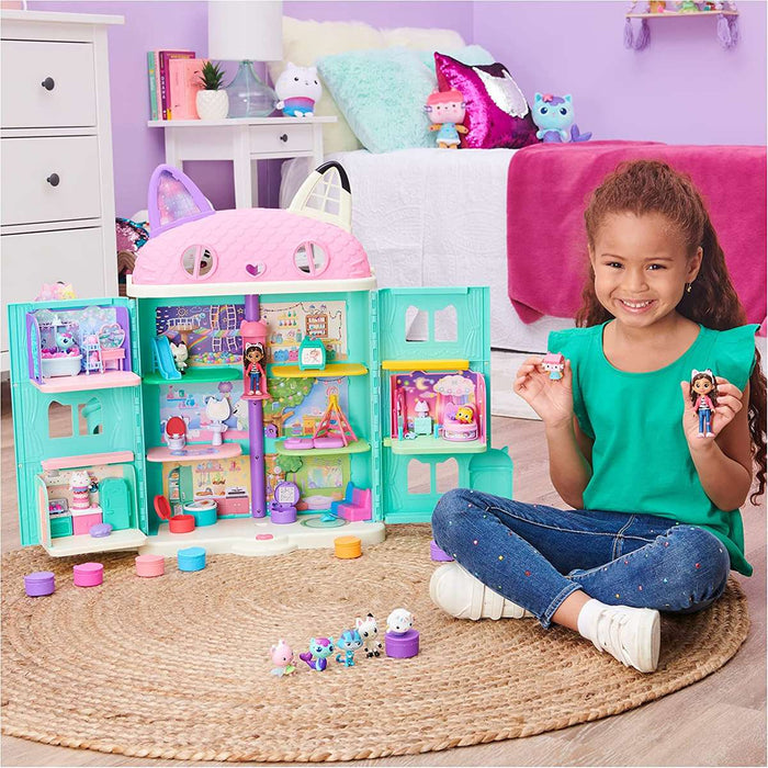 SPIN MASTER Gabby Dollhouse Set Deluxe 7 Personaggi - 6060440