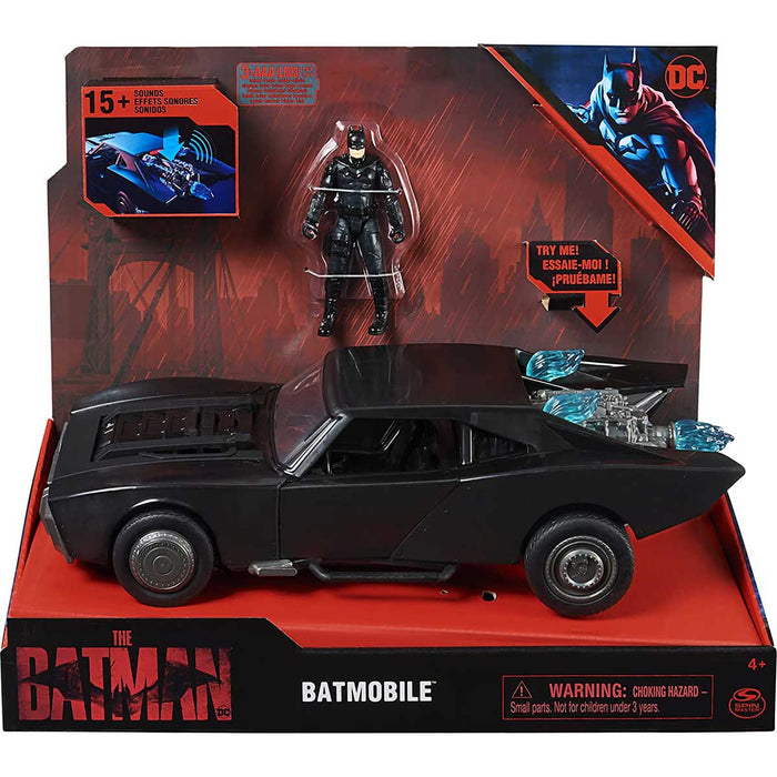SPINMASTER Batman Movie Batmobile X Pers 10 Cm Led - 6060519