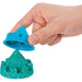 SPINMASTER Kinetic Sand Playset Castello Sabbia Shimmer Verde - 6061828