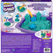SPINMASTER Kinetic Sand Playset Castello Sabbia Shimmer Verde - 6061828