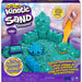 SPINMASTER Kinetic Sand Playset Castello Sabbia Shimmer Verde - 6061828