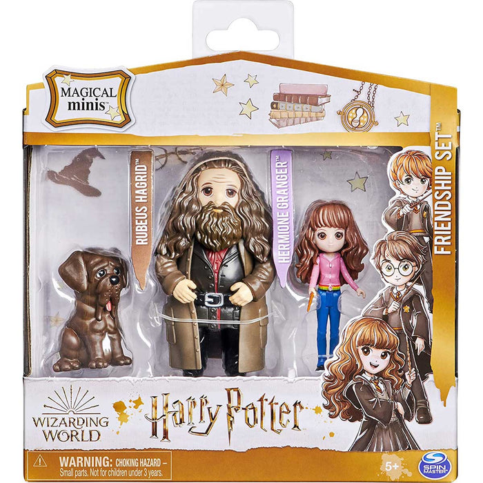 SPINMASTER Wizarding World Set Amicizia Hermione E Rubeus Hagrid - 6061833