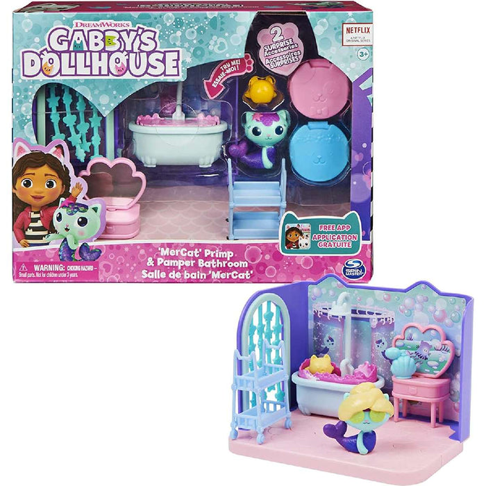 SPIN MASTER Gabby Dollhouse Playset Bagno - 6062036