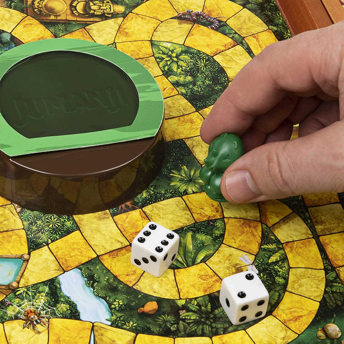 SPINMASTER Jumanji Il Gioco In Legno Massiccio - 6062356