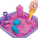 SPINMASTER Kinetic Sand Playset Castello Sabbia Shimmer Rosa - 6063520