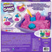 SPINMASTER Kinetic Sand Playset Castello Sabbia Shimmer Rosa - 6063520