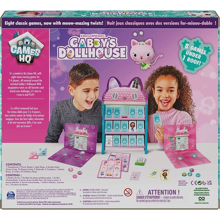 SPIN MASTER Gabby Doll House - 8 Giochi Riuniti - 6065857