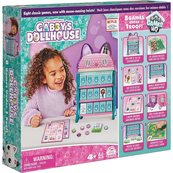 SPIN MASTER Gabby Doll House - 8 Giochi Riuniti - 6065857