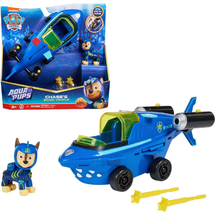 SPIN MASTER Paw Patrol Veicolo Chase Aqua Pups - 6066140