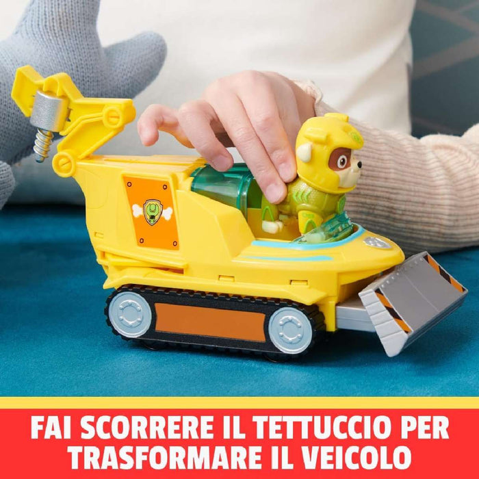 Paw Patrol Sea Patrol Veicolo Trasformabile di Marshall con Un Amico