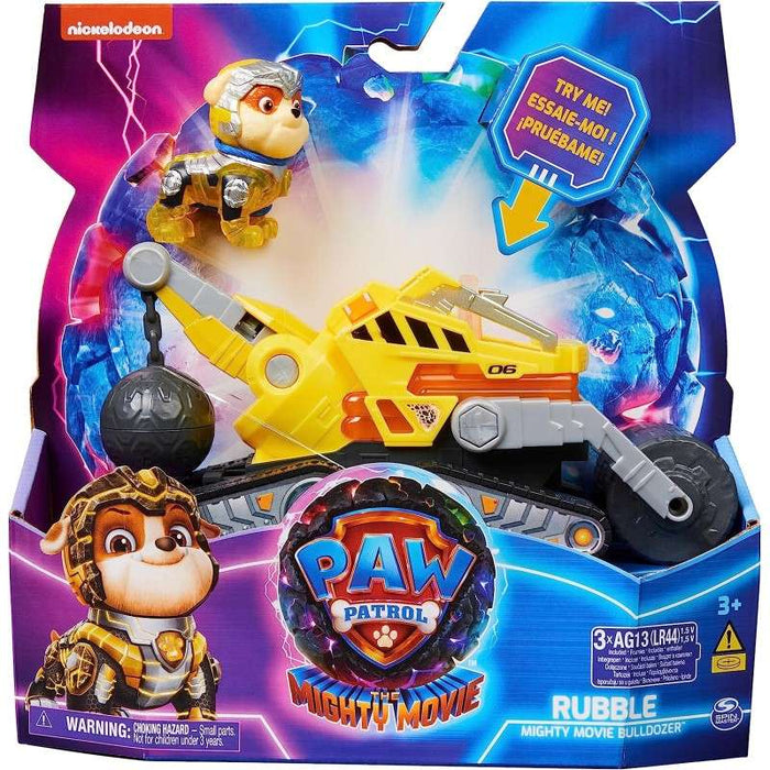 SPIN MASTER Paw Patrol Veicolo Movie Rubble - 6067511