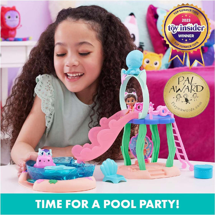 SPIN MASTER Gabby'S Dollhouse Set Di Gioco Piscina Con Gabby E Siregatta - 6067878