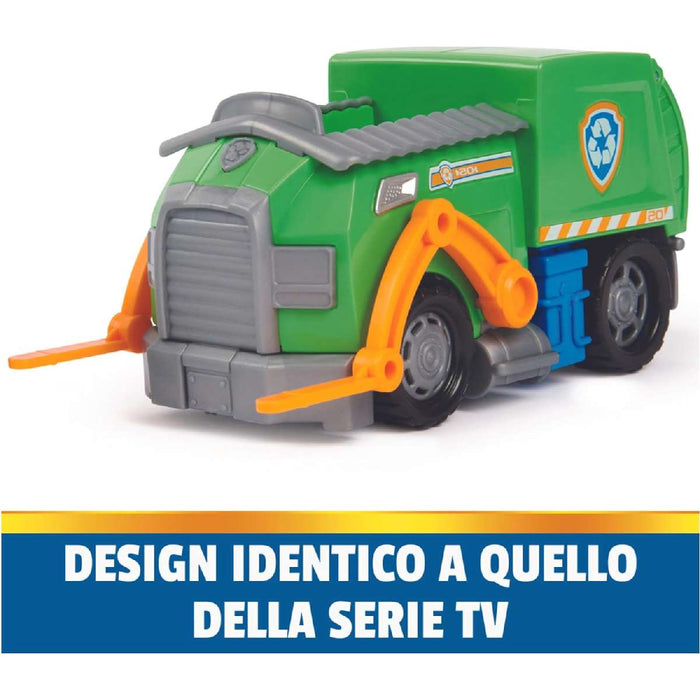 SPIN MASTER Paw Patrol Veicolo Raccogli Rifiuti Di Rocky - 6068854