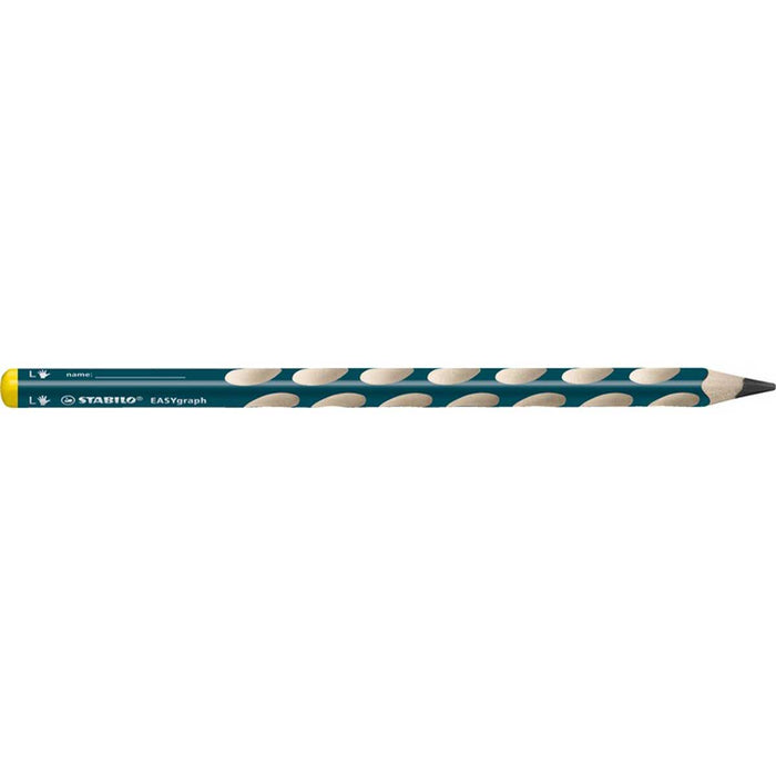 STABILO Matita Ergonomica Triangolare, Stabilo Easygraph Per Mancini In Petrolio, Gradazione Hb - 321/HB-6