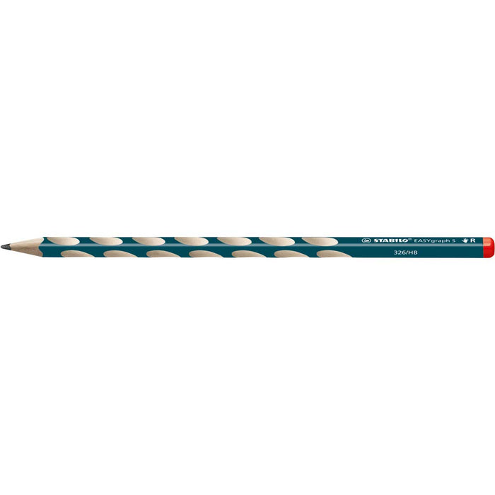 STABILO Matita Ergonomica Triangolare, Stabilo Easygraph S Per Destrimani In Petrolio, Gradazione Hb - 326/HB