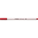 STABILO Pennarello Premium Con Punta A Pennello, Stabilo Pen 68 Brush, Rosso Scuro - 568/50