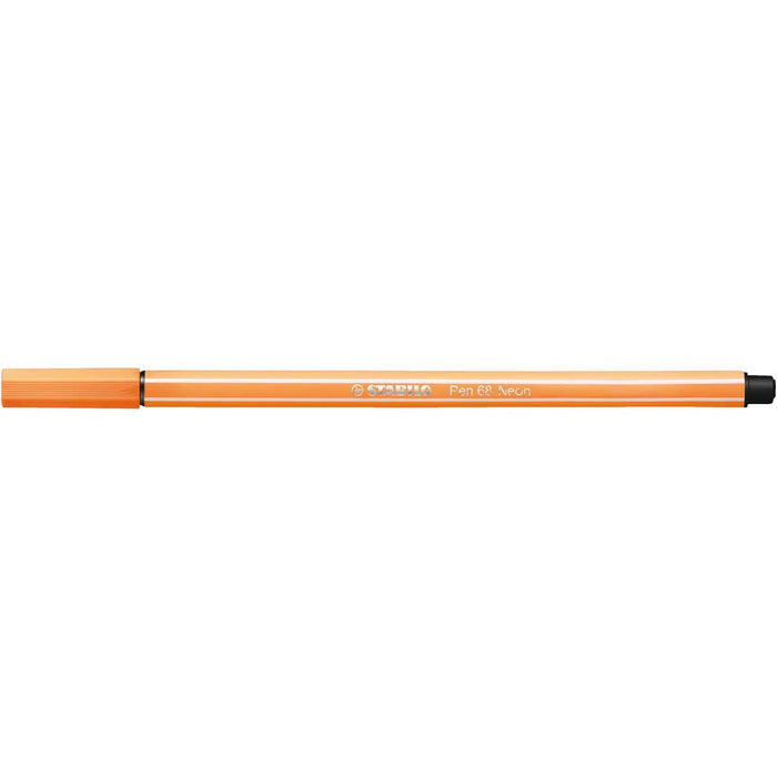 STABILO Pennarello Premium, Stabilo Pen 68, Fluo Arancione - 68/054