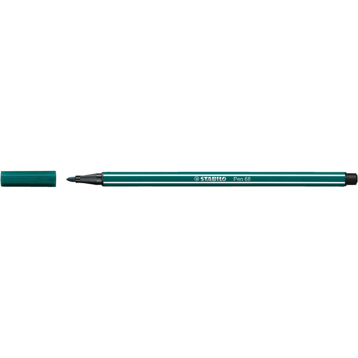 STABILO Pennarello Premium, Stabilo Pen 68, Verde Turchese - 68/53