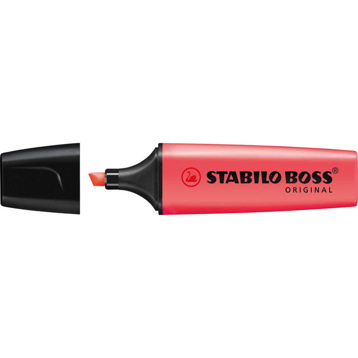STABILO Evidenziatore, Stabilo Boss Original, Rosso - 70/40