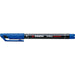 STABILO Marcatore, Stabilo Ohpen Universal Permanente, Tratto Fine (0,7 Mm), Blu - 842/41