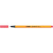 STABILO Fineliner, Stabilo Point 88, Rosso Fluo - 88/040