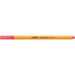 STABILO Fineliner, Stabilo Point 88, Rosso Fluo - 88/040