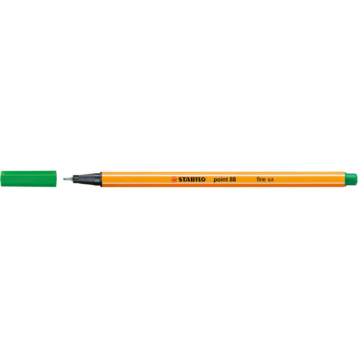 STABILO Fineliner, Stabilo Point 88, Verde - 88/36